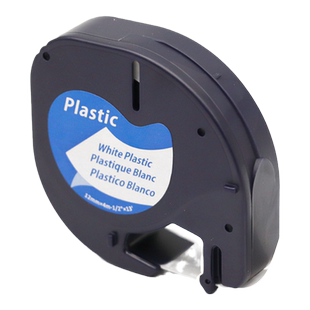 DAT适用DYMO达美标签机色带LT100H Lm920 易可贴不干胶黄底黑字91202 12267透明底标签91201 白底黑字贴纸