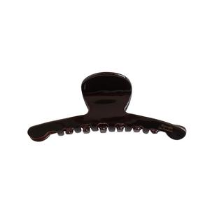 高级感百搭深酱色醋酸发夹气质优雅抓夹法式复古后脑勺鲨鱼夹发抓