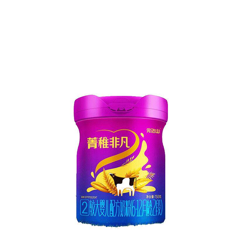 完达山2段婴儿配方奶粉2段牛奶