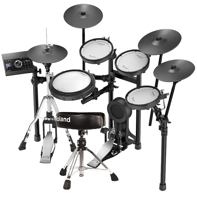 Roland羅蘭電子鼓td07kv 電鼓TD07DMK家用初學者專業(yè)演奏電架子鼓
