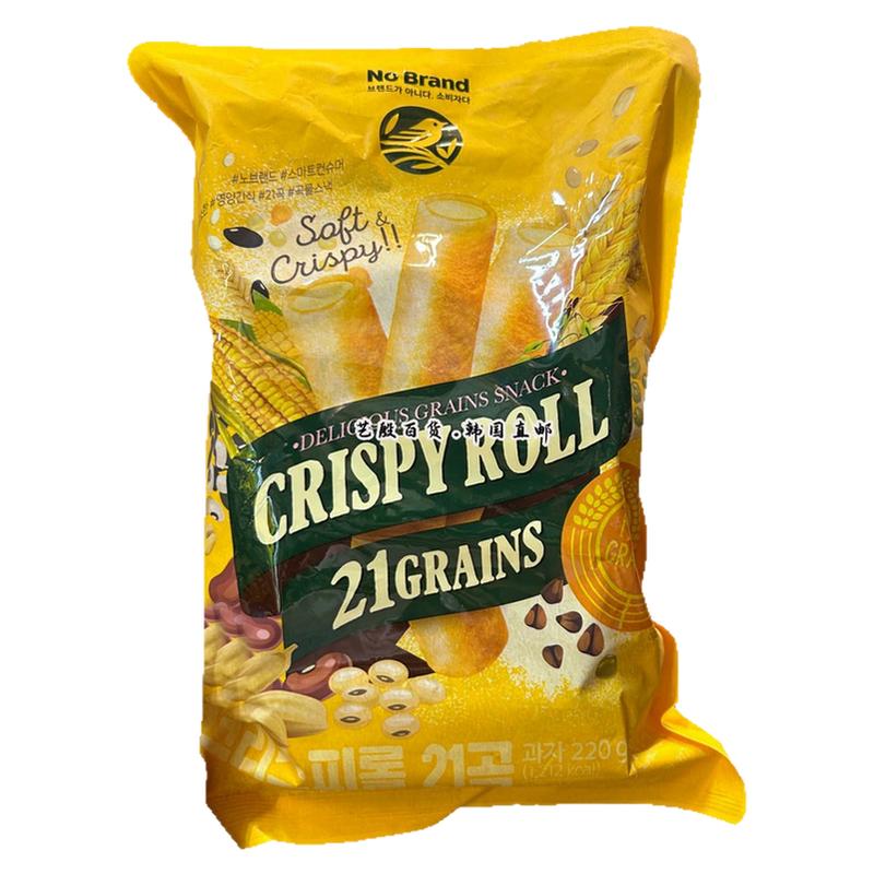 韩国直发No Brand21谷物棒香浓酥脆零食能量棒220g/袋独立包装