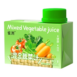 雀洲儿童蔬菜汁儿童小果汁儿童果蔬汁礼盒伴手礼