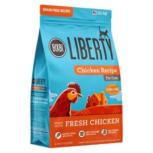 BIXBI毕克比【全猫粮】美国进口纯鲜肉无谷鸡肉全价增肥发腮猫粮