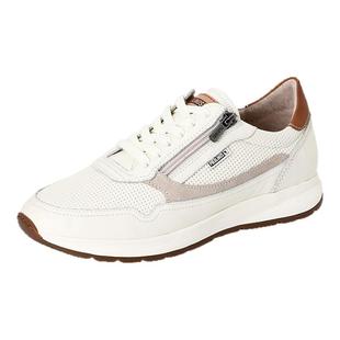 Pikolinos派高雁春季擦色牛皮深口系带拼色运动男鞋PS259701