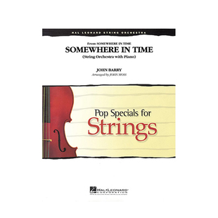 巴瑞 时光倒流七十年 弦乐交响乐和钢琴 总分谱 海伦德原版乐谱书 Barry Somewhere in Time HL04626336