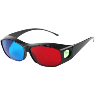 红蓝3d眼镜手机电脑电视通用家用3家庭观影立体3D眼镜投影仪三D3d