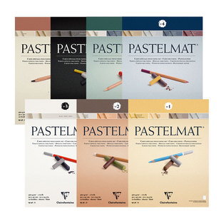 （ART）CF法国克莱方丹 Pastelmat砂卡纸本360g 12张 粉彩 炭笔用