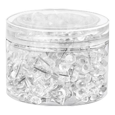 【牢固不易掉】1000枚透明工字钉