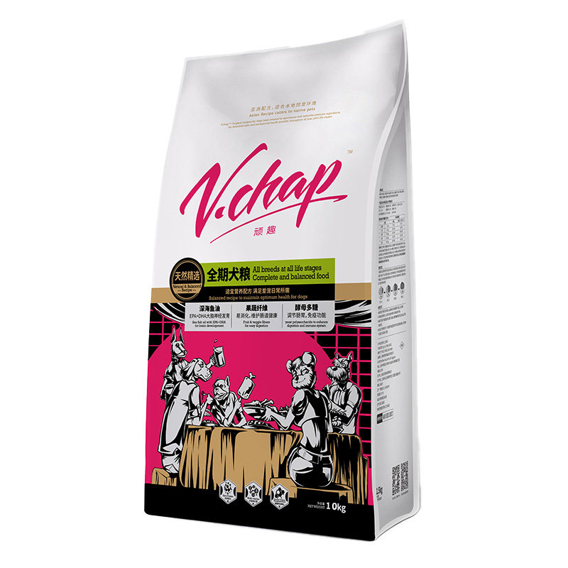 顽趣全龄全品种天然狗粮10KG