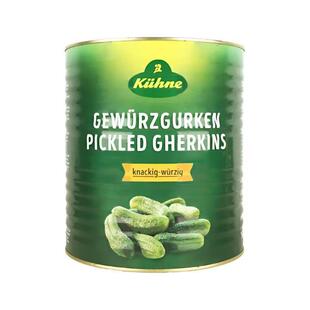 冠利俄式酸青瓜9.7kg 商用大桶装俄罗斯腌制汉堡热狗沙拉酸黄瓜片