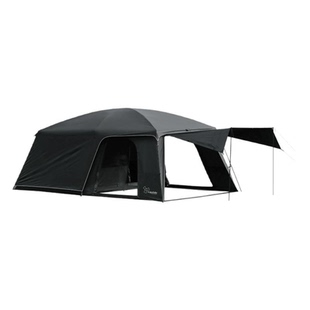 维达利多半山Pro别墅帐篷钛银升级版两室一厅户外便携式折叠露营