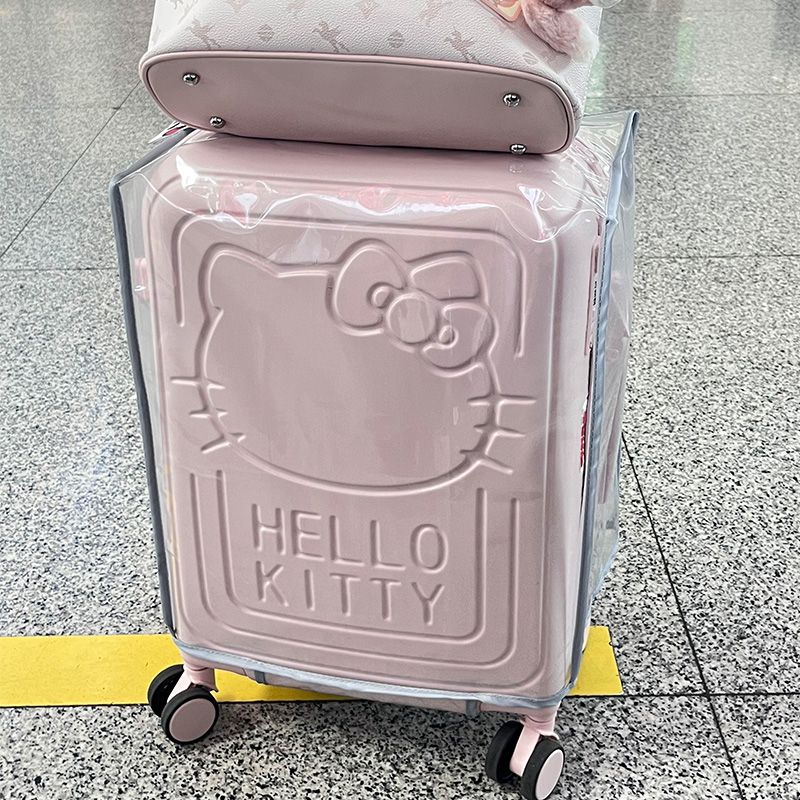 行李箱保护套24寸20寸26寸保护套罩托运防摔加厚透明防尘罩防水罩