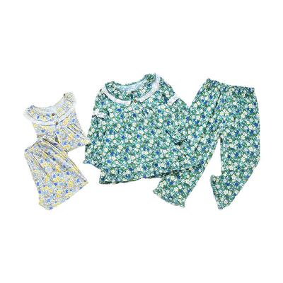 威奇猫夏款莫代尔亲子家居服