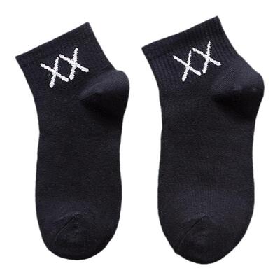 XX袜子男女短筒百搭运动袜