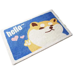 地垫卫生间浴室吸水家用厕所门口防滑进门脚垫卧室地毯打理卫浴