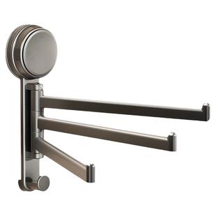 吸盘厨房抹布架洗碗槽窗台多杆可旋转沥水架置物架壁挂上墙毛巾架