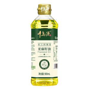 千岛源亚麻籽油家庭装