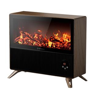 西屋暖风机浴室防水石墨烯取暖器家用电暖气电暖器仿真火焰壁炉