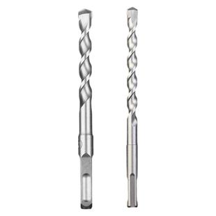 昇地冲击钻头圆柄方柄四坑电锤钻头混凝土石材穿墙加长转头350mm