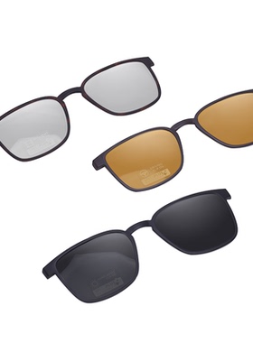 袋鼠原装磁铁套镜夹片偏光夜视