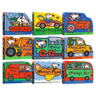英文原版绘本 Maisy小鼠波波交通工具套装/生活体验 Maisy's生活习惯 maisy chinese new year 小鼠波波圣诞树 Bluey 布鲁伊绘本