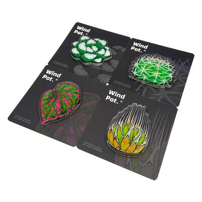 原创磁贴植物冰箱贴植物磁贴