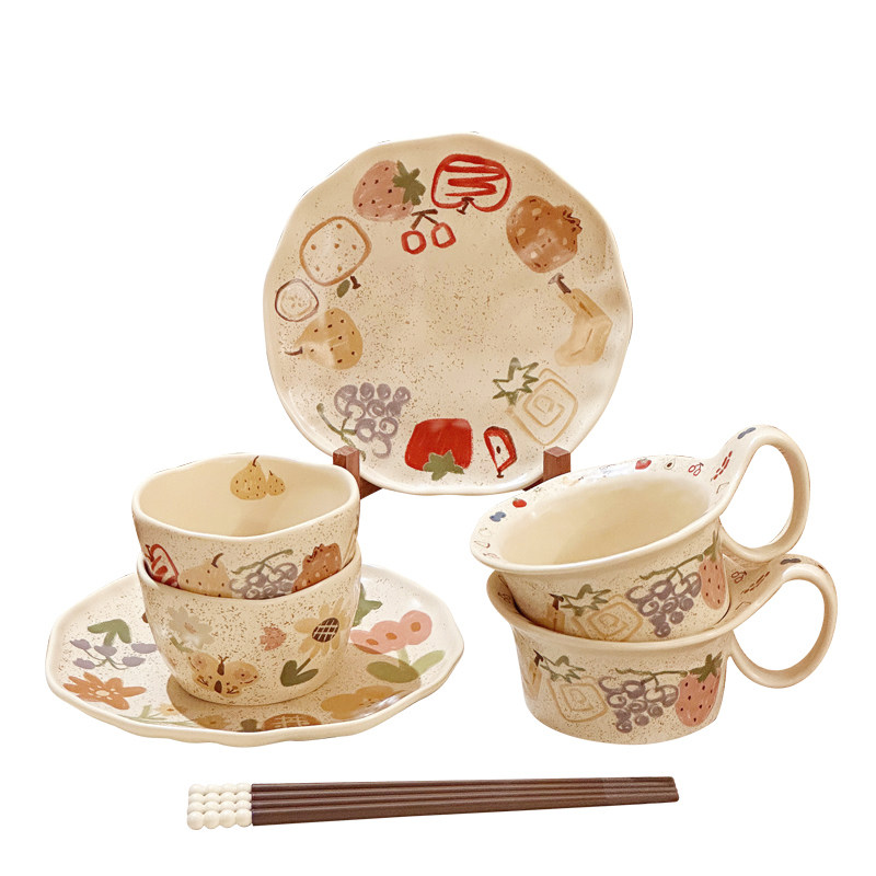高颜值一人食餐具家用2026新款
