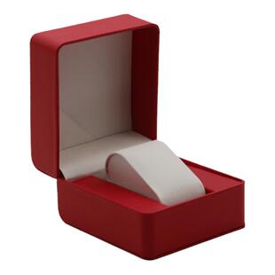 圆角PU皮扯线手表盒翻盖手表盒礼盒跨境高档腕表展示收纳表盒包装