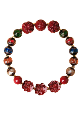 【已过香香】朱砂三合六合手串