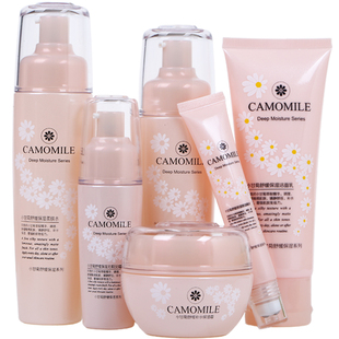 洋甘菊植物护肤品套装女补水保湿敏感肌去红精华血丝化妆品水乳正