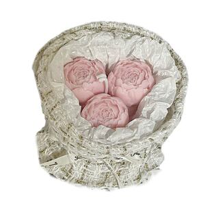 ins小香风浪漫花束香薰蜡烛女生卧室香氛礼盒小众高级感送礼礼物