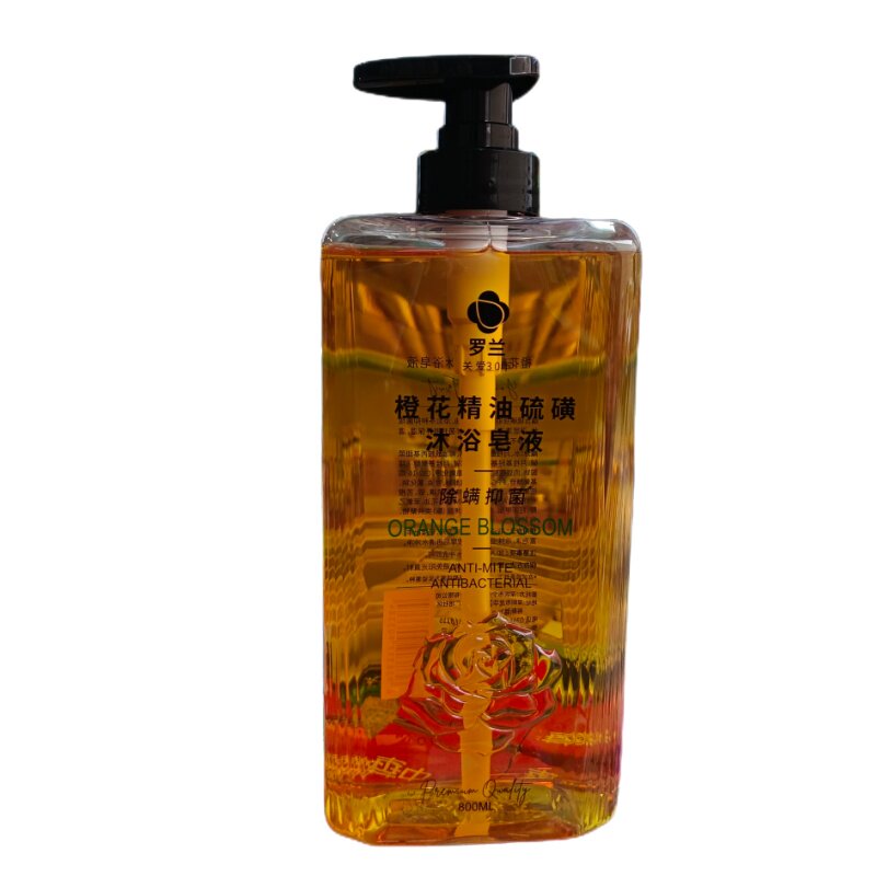 罗兰橙花精油沐浴露800ml