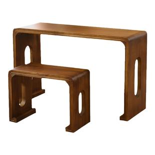 烧桐木仿古琴桌共鸣古琴桌凳实木琴桌琴凳国学古琴桌书法桌古筝桌