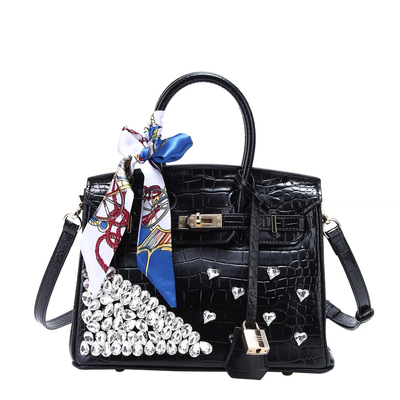 CallmeKitten高级感镶钻铂金包