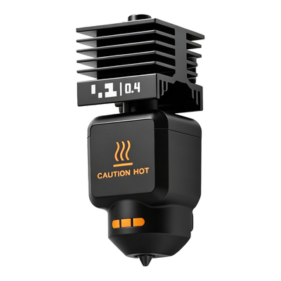 彩格3D打印配件可拆喷嘴组件适用拓竹P2S/X2D/H2D/H2S/H2C系列机器0.2/0.4/0.6/0.8mm硬化钢不锈钢热端喷头