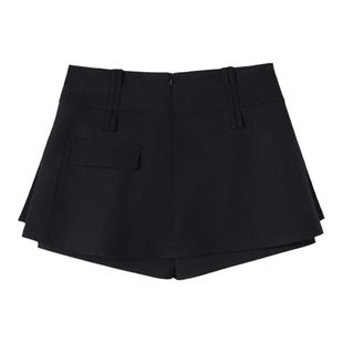 DIDDIMODA设计感复古豹纹直筒阔腿裤宽松时尚百搭休闲长裤女