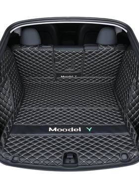 特斯拉modely后备箱垫全包围专用