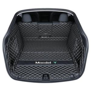 2025款特斯拉modely焕新版专用后备箱垫全包围毛豆Y汽车内饰配件