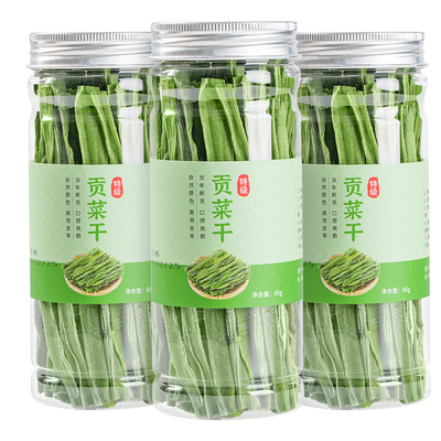 贡菜干优选农家自制新鲜贡菜苔干