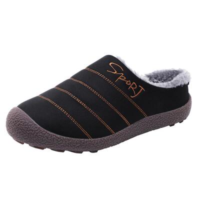 防水棉拖鞋冬季防滑外穿居家两用