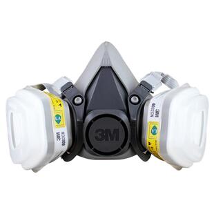 正品3M6200+6002套装防毒面具防酸性气体防毒面罩实验室用过滤式