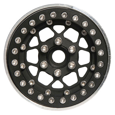 1.9寸2.2寸飞吧夹胎金属轮毂免粘