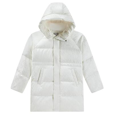 安踏儿童女大童中长羽绒服