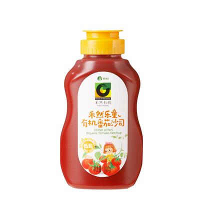 禾然乐童有机番茄酱沙司家用小瓶