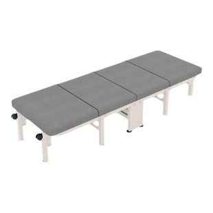 午休折叠床单人家用简易行军床陪护床办公室午睡神器躺椅专用垫子