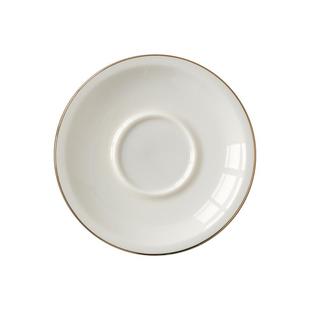 羊脂玉白瓷盖碗托盘 底盘杯垫杯托茶托 三才茶碗托防烫隔热茶垫