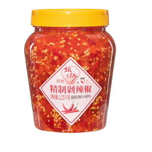 坛坛乡剁辣椒1.15kg朝天椒辣椒酱剁椒鱼头调味湖南特产开味下饭菜