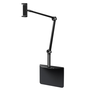 免夹床头ipad平板手机支架床上躺着看神器懒人沙发用隐藏式360度旋转switch机械臂2025新款固定支撑架子床边