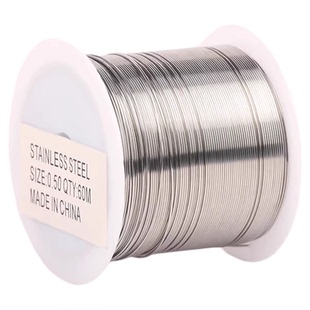 极细钢丝线串珠专用和扣头手工diy穿珍珠小米珠项链手串配件材料