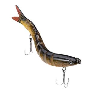 仿生多节泥鳅假饵路亚饵专用远投9节泥鳅微物饵淡水海钓翘嘴鲈鱼